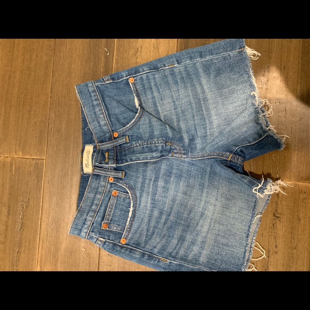 Madewell Denim High Waisted Shorts